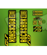 ROCKSHOX SID BRAIN 2018 BLACK FORK DECALS KIT