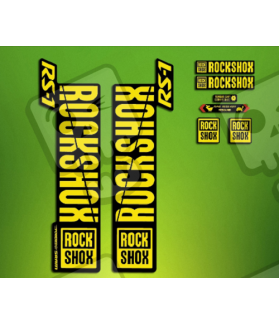 STICKERS FORK ROCK SHOX RS1 2018