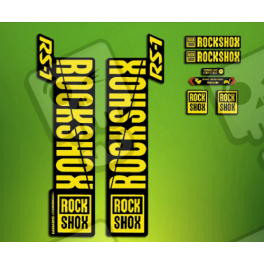 STICKERS FORK ROCK SHOX RS1 2018