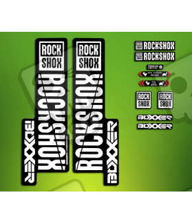 Adhesivo horquilla MTB ROCK SHOX BOXXER 2018 (Producto compatible)