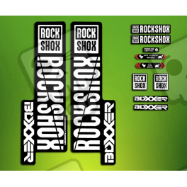 STICKERS FORK ROCK SHOX BOXXER 2018