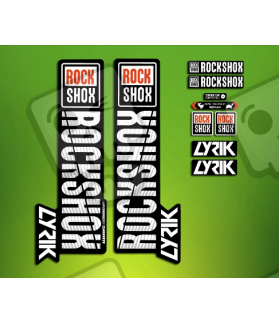 STICKERS FORK ROCK SHOX LIRIK 2018