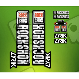 STICKERS FORK ROCK SHOX LIRIK 2018