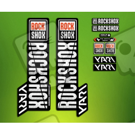 STICKERS FORK ROCK SHOX YARI 2018