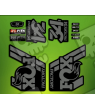 ROCKSHOX SID BRAIN 2018 BLACK FORK DECALS KIT