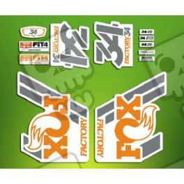 DECALS FORK FOX 34 FACTORY 2018