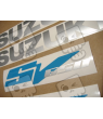 Suzuki SV 650 2003 - BLUE VERSION VERSION DECALS
