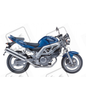 Suzuki SV 650 2003 - BLUE VERSION VERSION DECALS