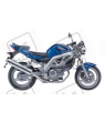 SUZUKI HAYABUSA 2008 - DARK BLUE VERSION DECALS