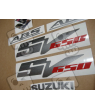 SUZUKI HAYABUSA 2008 - DARK BLUE VERSION DECALS