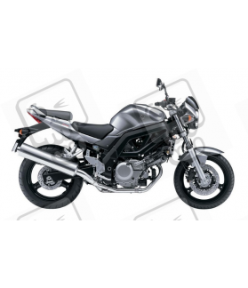Suzuki SV 650 2007 - TITANIUM GREY VERSION DECALS