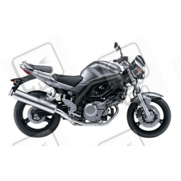 SUZUKI HAYABUSA 2008 - DARK BLUE VERSION DECALS