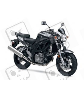 Suzuki SV 650 2008 - BLACK VERSION DECALS
