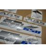 SUZUKI HAYABUSA 2008 - DARK BLUE VERSION DECALS