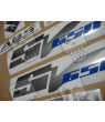 SUZUKI HAYABUSA 2008 - DARK BLUE VERSION DECALS