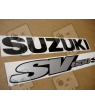 SUZUKI HAYABUSA 2008 - DARK BLUE VERSION DECALS