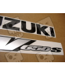 SUZUKI HAYABUSA 2008 - DARK BLUE VERSION DECALS