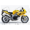 Suzuki SV 650S 2000 - YELLOW VERSION DECALS (Kompatibles Produkt)