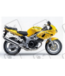 SUZUKI HAYABUSA 2008 - DARK BLUE VERSION DECALS