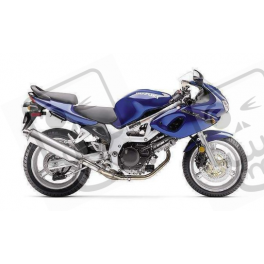 SUZUKI HAYABUSA 2008 - DARK BLUE VERSION DECALS