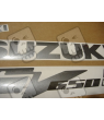 Suzuki SV 650S 2003 - SILVER VERSION DECALS