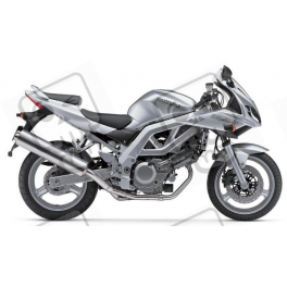 Suzuki SV 650S 2003 - SILVER VERSION DECALS