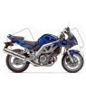 Suzuki SV 650S 2004 - BLUE VERSION DECALS