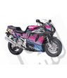 SUZUKI GSX-R 750 1995 - WHITE/BLUE VERSION DECALS SET
