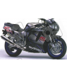 SUZUKI GSX-R 750 1993 - BLACK/GREY VERSION DECALS SET