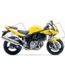 Suzuki SV 650S 2005 - YELLOW VERSION DECALS