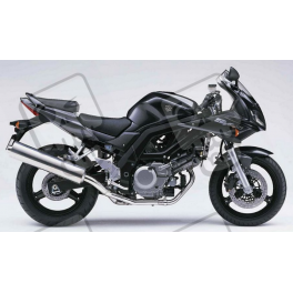 Suzuki SV 650S 2006 - BLACK VERSION DECALS