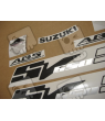Suzuki SV 650S 2007 - TITANIUM VERSION DECALS