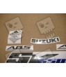 Suzuki SV 650S 2009 - GREY VERSION DECALS