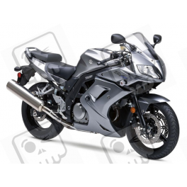 Suzuki SV 650S 2009 - GREY VERSION DECALS