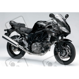 SUZUKI HAYABUSA 2008 - DARK BLUE VERSION DECALS