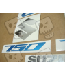 SUZUKI HAYABUSA 2008 - DARK BLUE VERSION DECALS