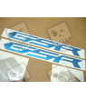 SUZUKI HAYABUSA 2008 - DARK BLUE VERSION DECALS