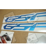 SUZUKI HAYABUSA 2008 - DARK BLUE VERSION DECALS