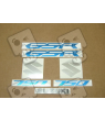 SUZUKI HAYABUSA 2008 - DARK BLUE VERSION DECALS