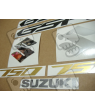SUZUKI HAYABUSA 2008 - DARK BLUE VERSION DECALS