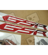 SUZUKI HAYABUSA 2008 - DARK BLUE VERSION DECALS