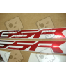 Suzuki GSR 750 2013 - MATTE BLACK VERSION DECALS
