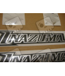 SUZUKI HAYABUSA 2008 - DARK BLUE VERSION DECALS