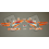 Adhesivo sticker SUZUKI GSXR 1000 AÑO 2009 - 2014 (Producto compatible)