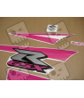 Suzuki GSX-R 1000 2014 - WHITE/BLUE/BLACK VERSION DECALS SET