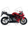 Honda CBR 600RR 2003 - RED VERSION DECALS