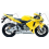 SUZUKI HAYABUSA 2008 - DARK BLUE VERSION DECALS (Prodotto compatibile)