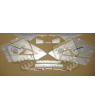 Honda CBR 600RR 2004 - BLACK/SILVER VERSION DECALS