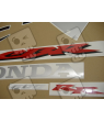 Honda CBR 600RR 2005 - BLACK/SILVER VERSION DECALS