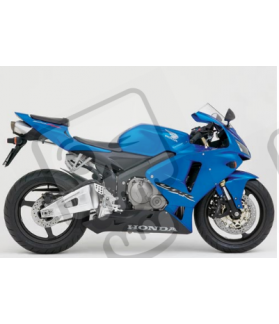 Adhesivo HONDA CBR 600RR AÑO 2005 AZUL (Producto compatible)